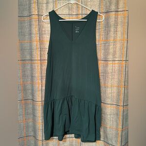 Simple green dress